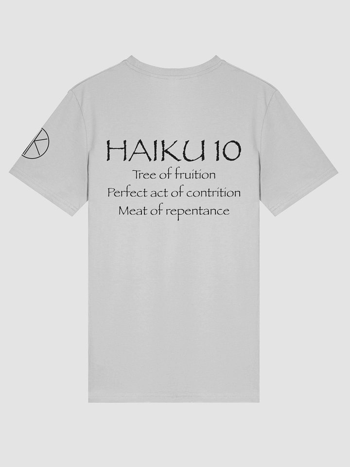 HAIKU 10 ORGANIC UNISEX TEE product image (2)
