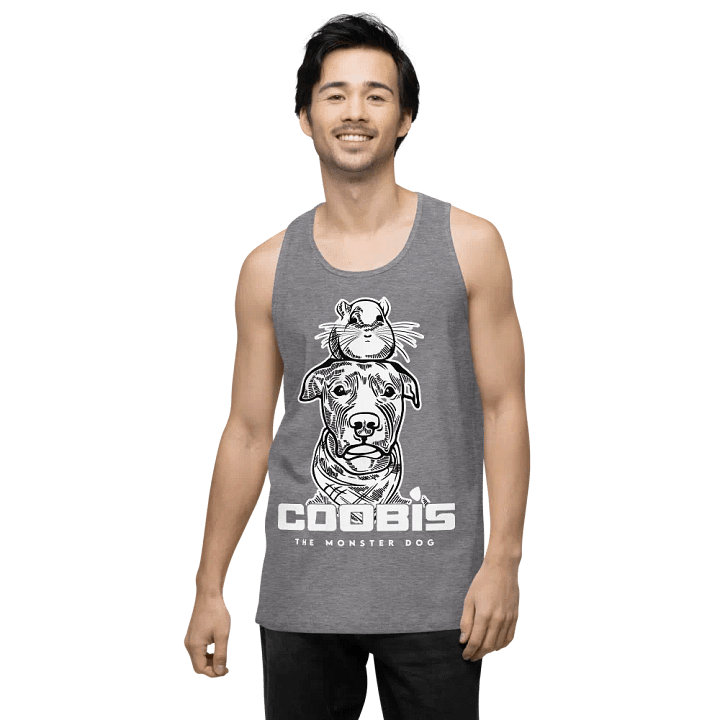 Coobis The Monster Dog Tank Top (With Chinchilla) product image (2)