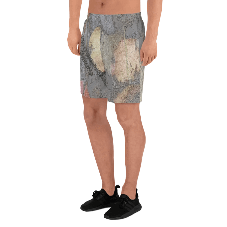 Athletic Long Shorts - MossyOak - It Happennnns Camo product image (7)