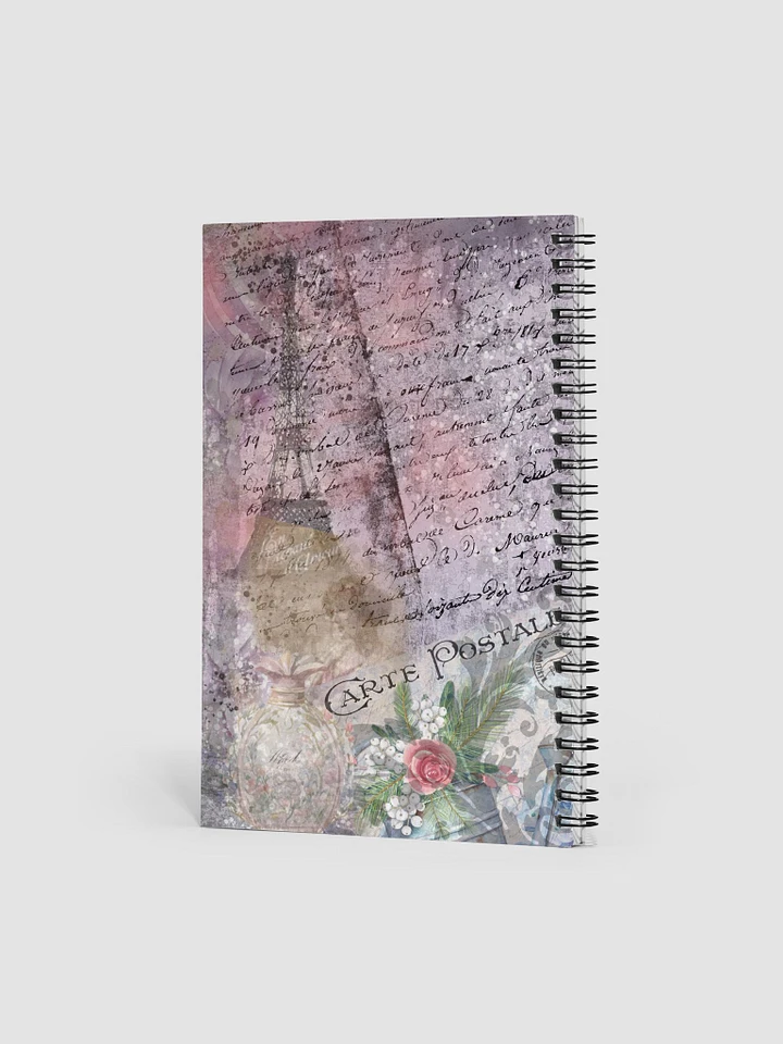 Vintage Grunge French Old Letter Covered Notebook product image (2)