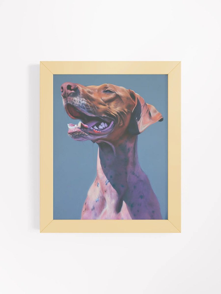 Joyful Vizsla Framed Poster product image (7)