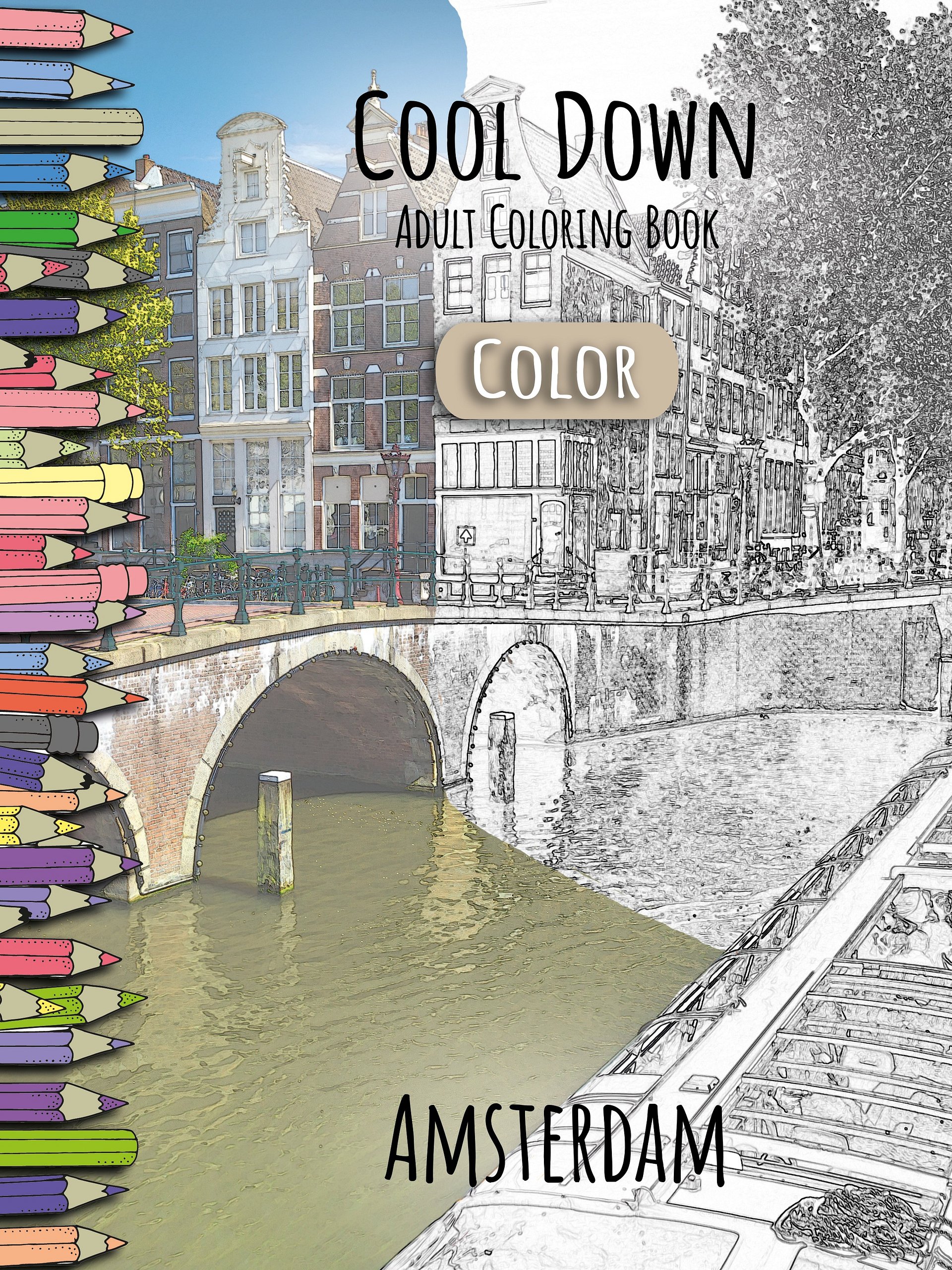 Cool Down [Color] | Adult Coloring Book: Amsterdam product image (1)