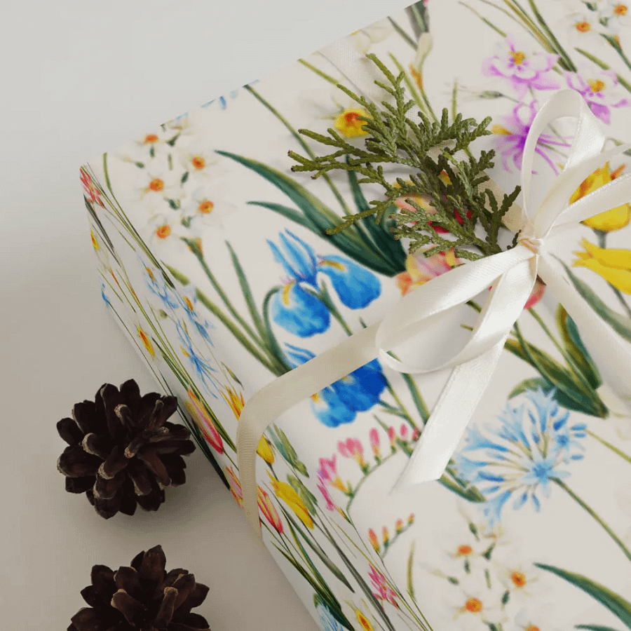 Blossom Burst Wrapping Paper Set product image (11)