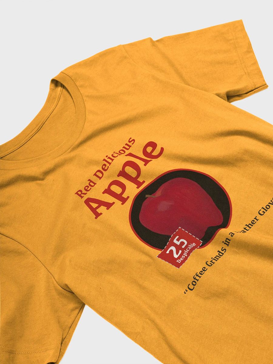 APPLE RANKINGS: Red Delicious Apple T-Shirt (Slim Fit) product image (3)