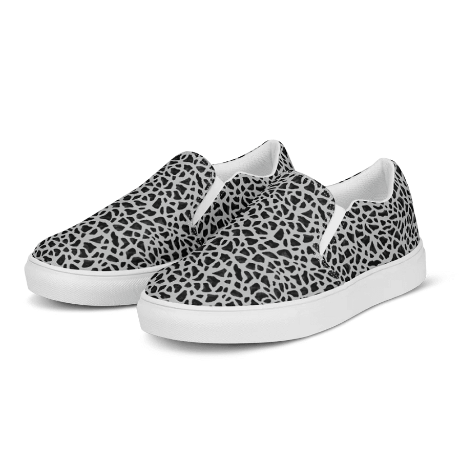 Giraffe Pattern Woman Canvas Shoes product image (3)