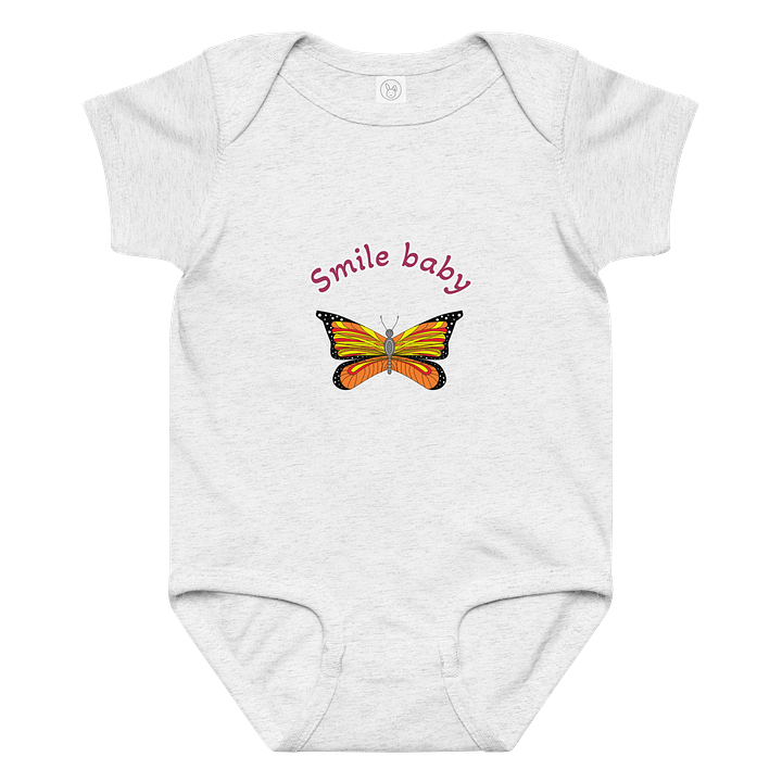 Geometric Butterfly Baby Bodysuit product image (6)