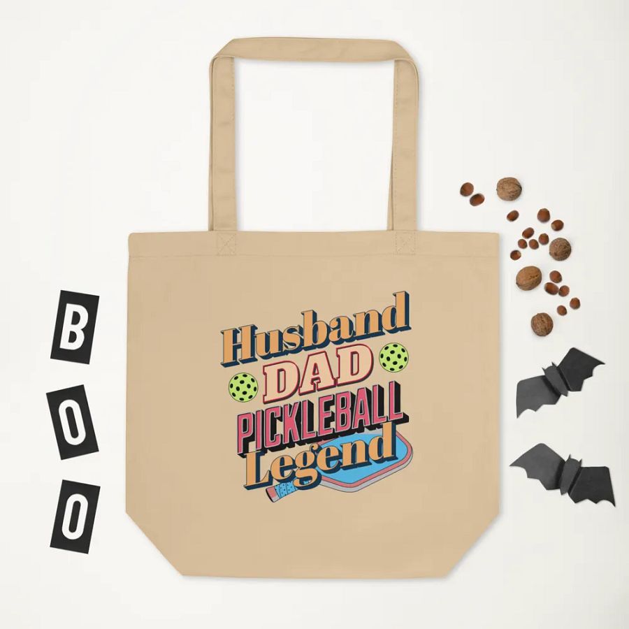 Husband Dad Pickleball Legend Tote Bag product image (6)