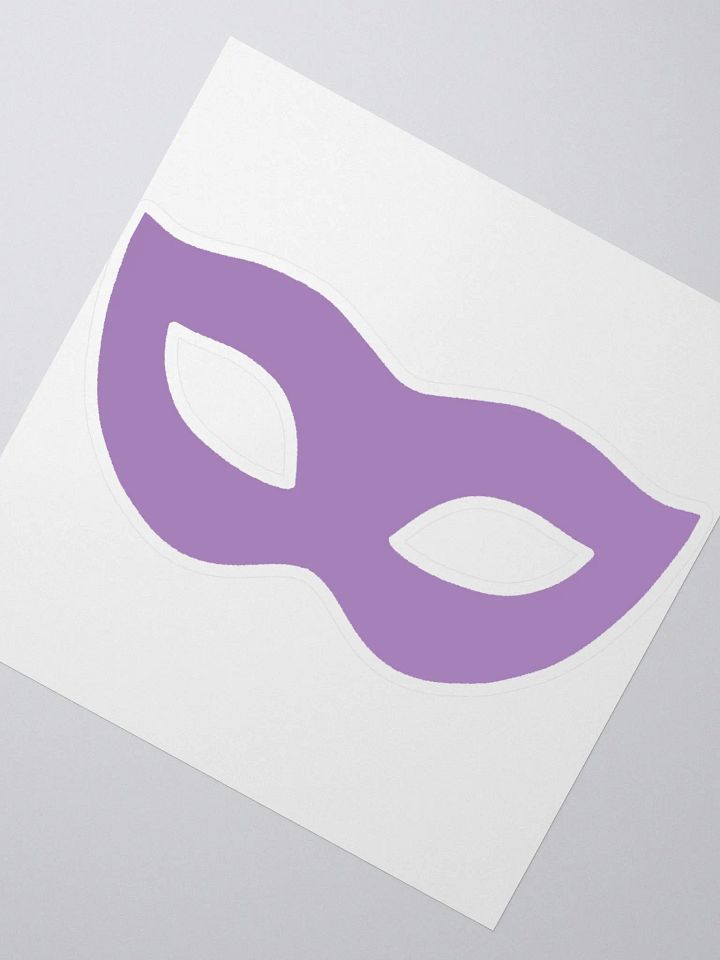 Purple Mask Sticker product image (2)