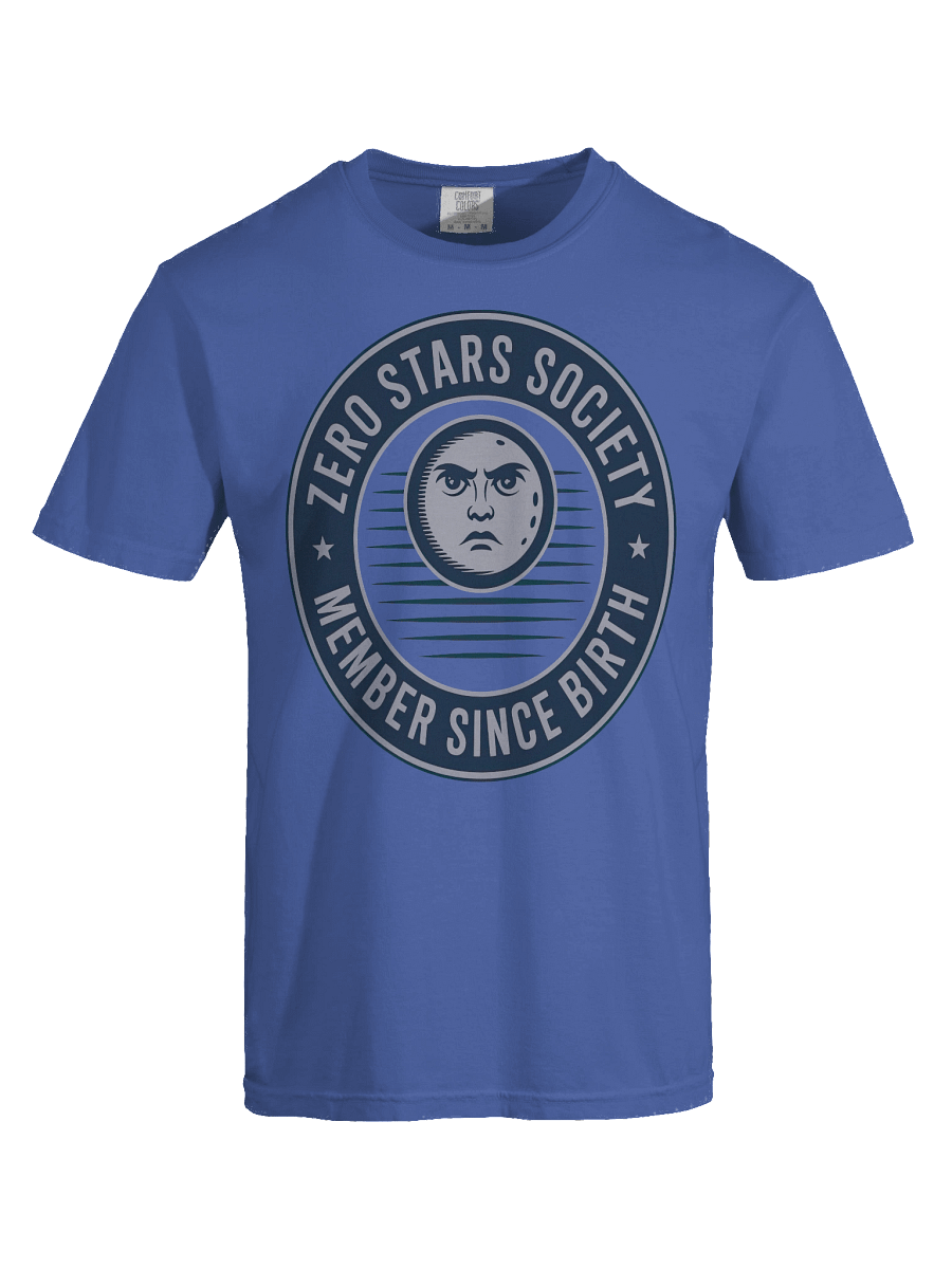 Zero Stars Society – Member Since Birth Tee product image (5)