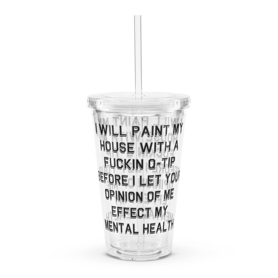 Q-Tip Clear Tumbler product image (4)