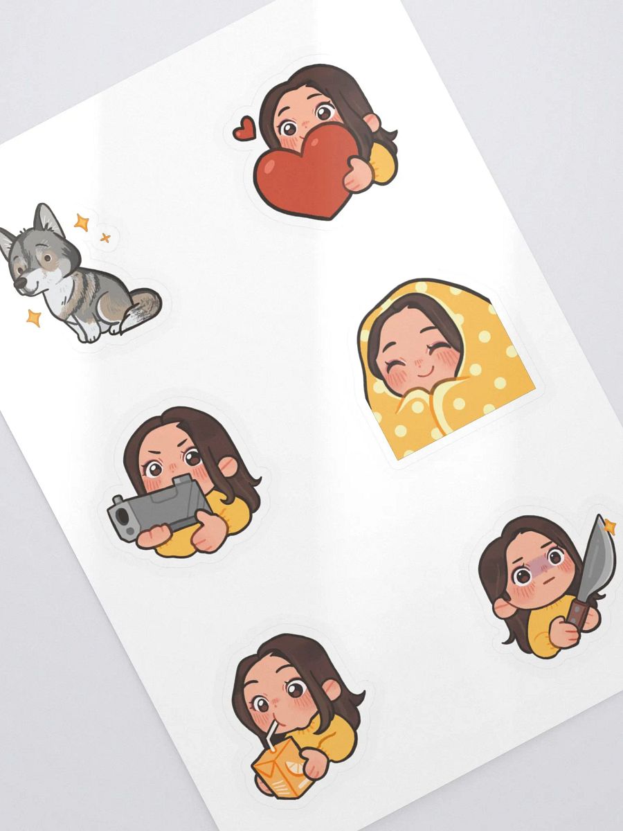 Kissy Sticker Sheet product image (2)
