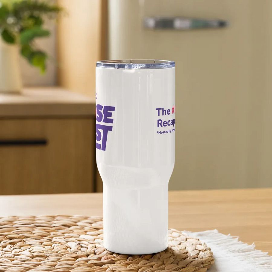 Rosecast Logo Travel Mug w/ Handle product image (9)