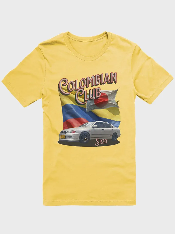 Colombian Club Flag and Japanese Car Club T-Shirt product image (36)