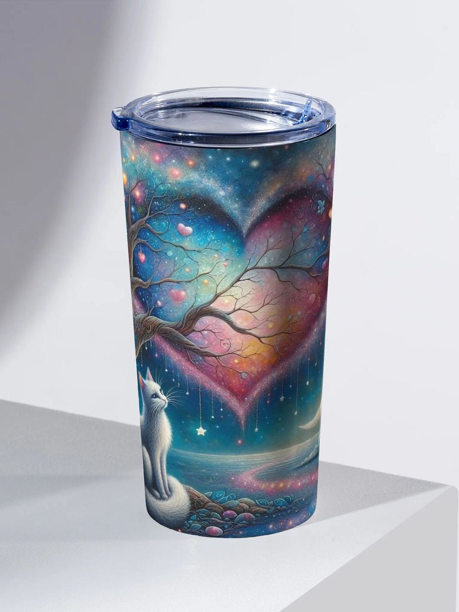 Enchanted Cat 20oz Stainless Steel Tumbler product image (1)