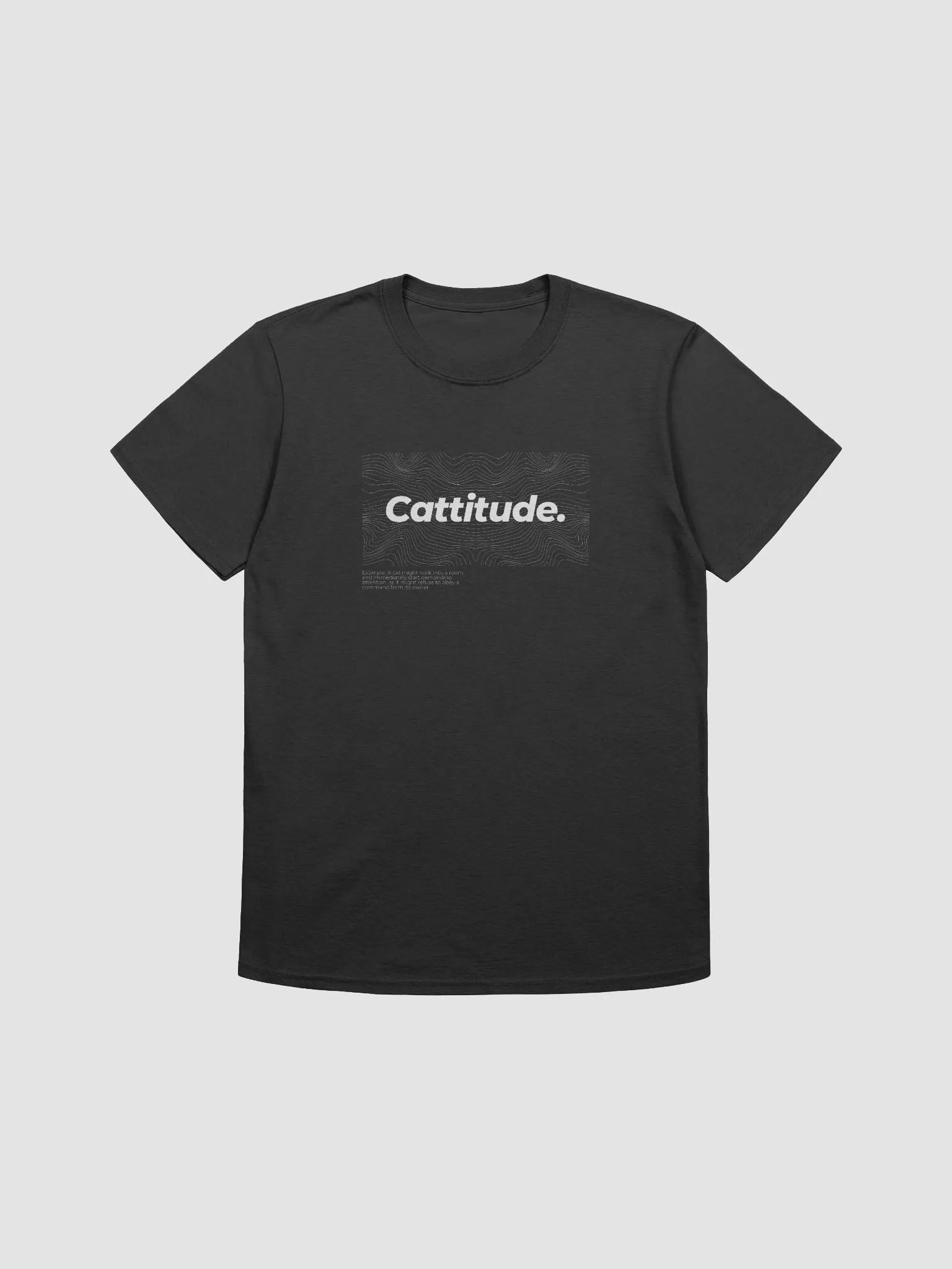 Cattitude T-Shirt product image (1)
