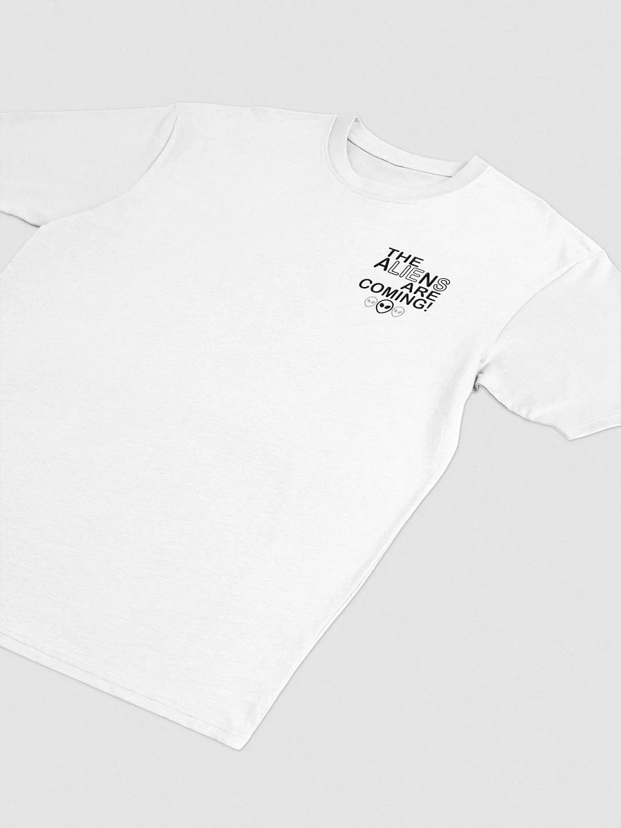 The Aliens Are Coming! - Black - EMBROIDERED - Cotton Heritage Men's Premium Heavyweight Tee product image (3)