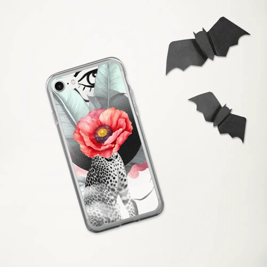 Surreal Leopard Flower iPhone Case product image (333)
