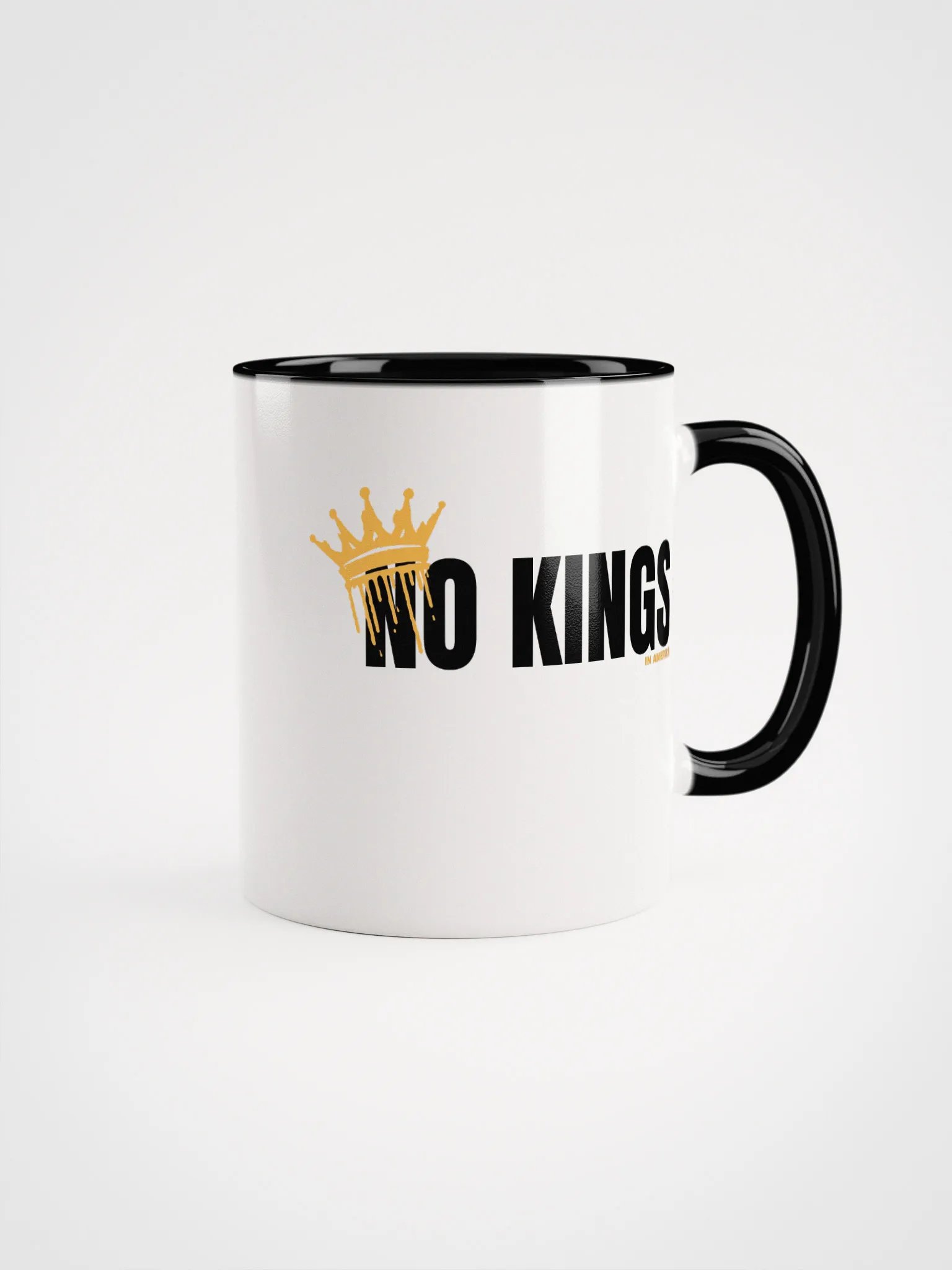 No Kings Royal Drip Crown Mug - Being Liberal product image (1)