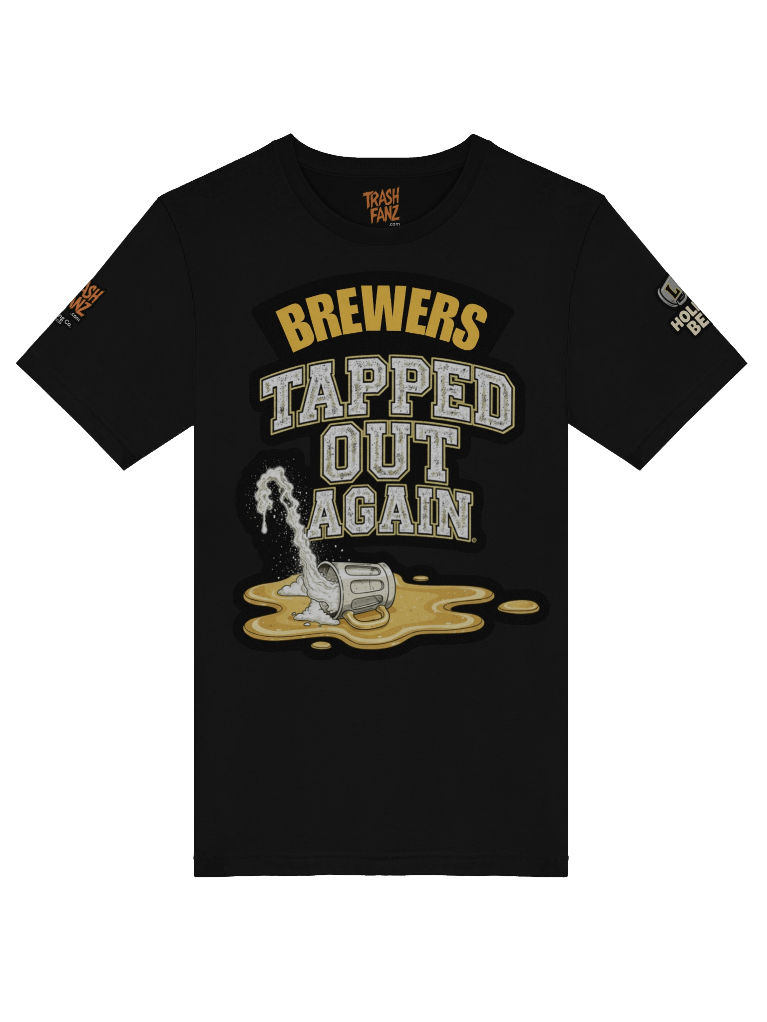 Tapped Out Again – Brewers Tee | MLB Rivals Locker product image (20)