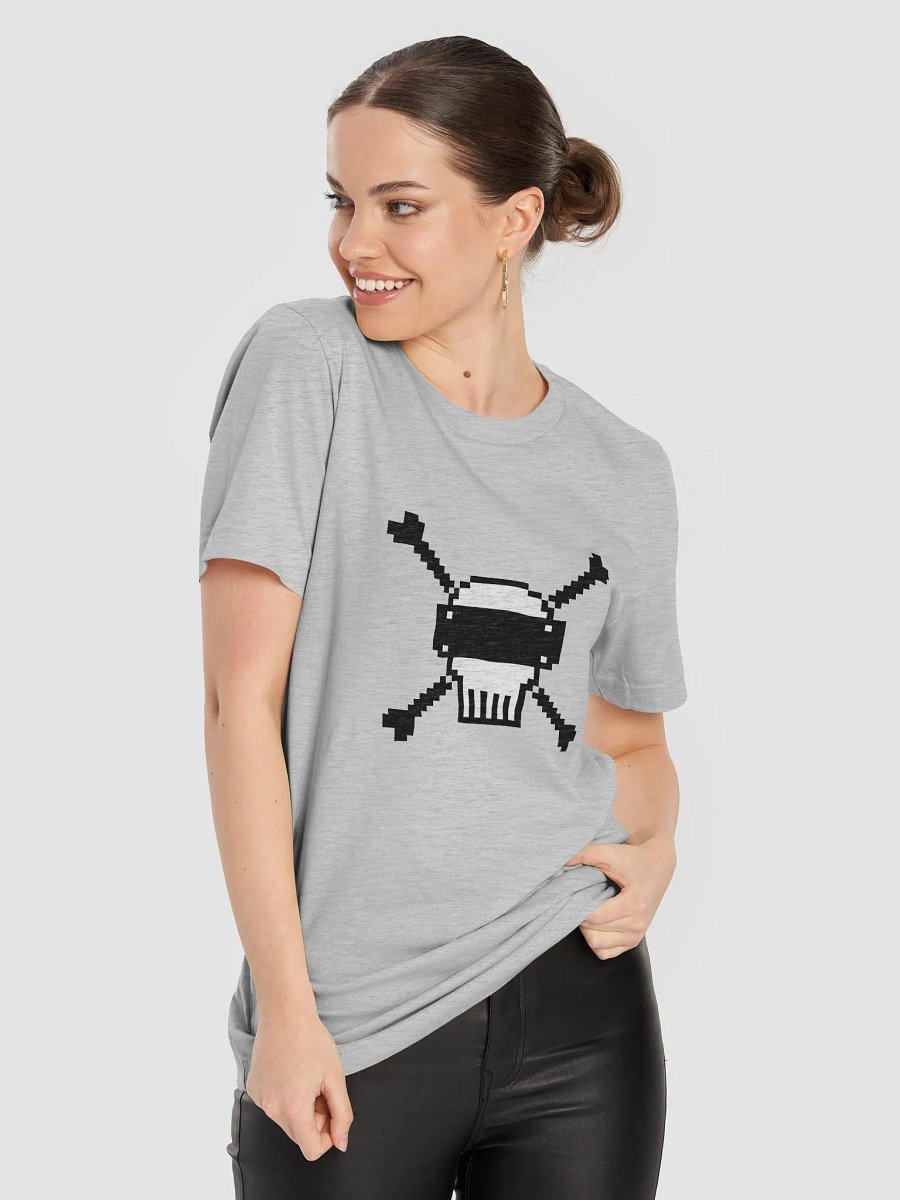 VR is Dead - Black/White Skull Tee product image (8)
