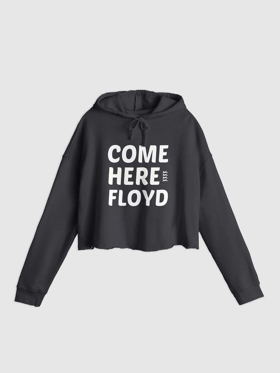 comeherefloyd BIG LOGO Crop Women's Hoodie product image (1)