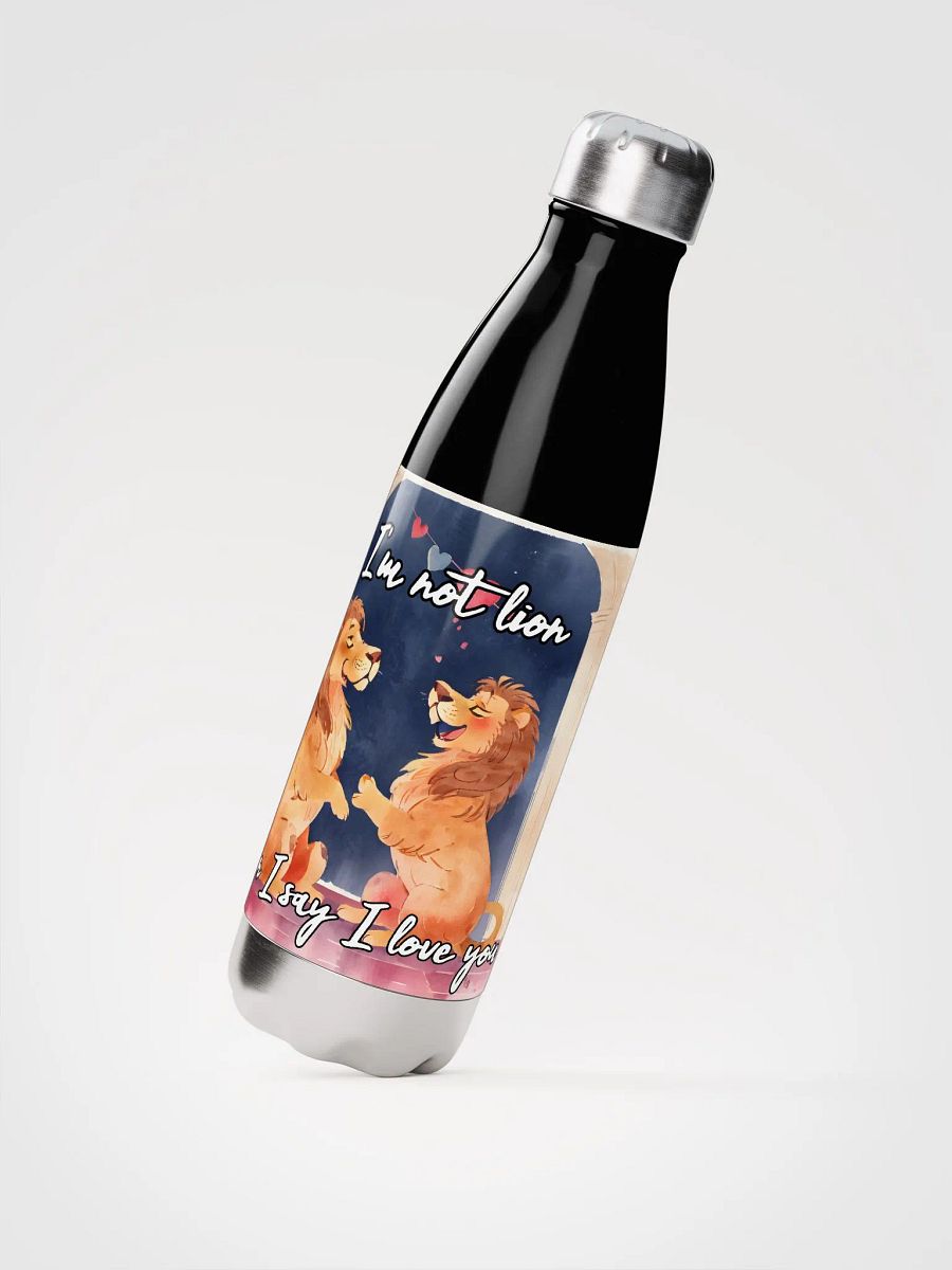 I'm Not Lion Stainless Steel Water Bottle product image (2)