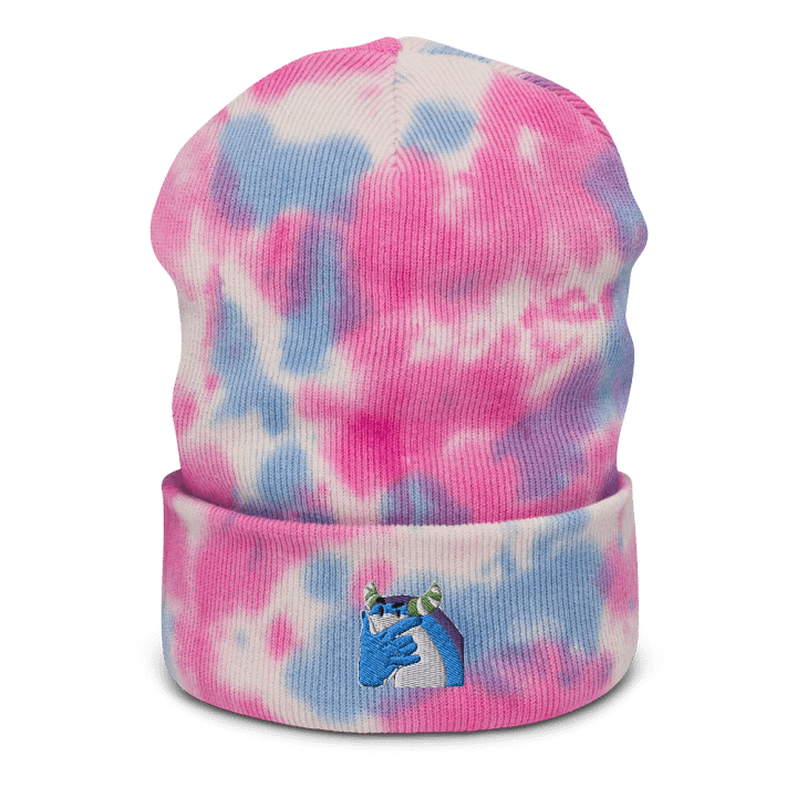 Thinking Tie-Dye Beanie product image (3)