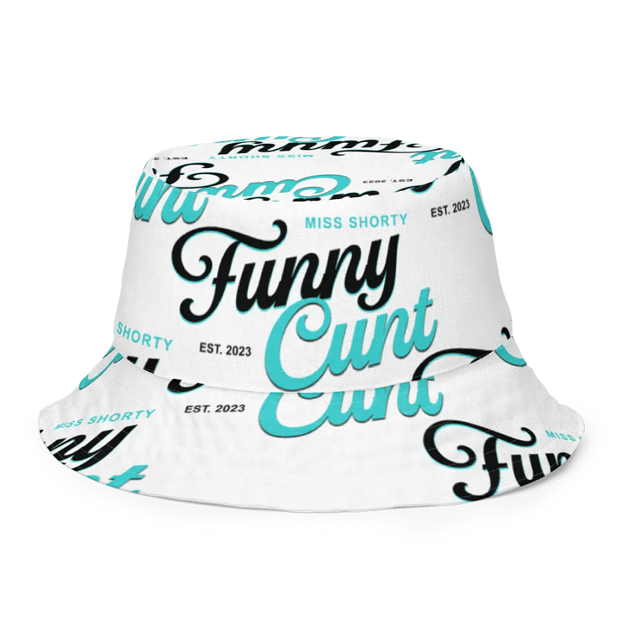 Reversible Bucket hat With Bold Pink Short and Funny C!nt product image (7)