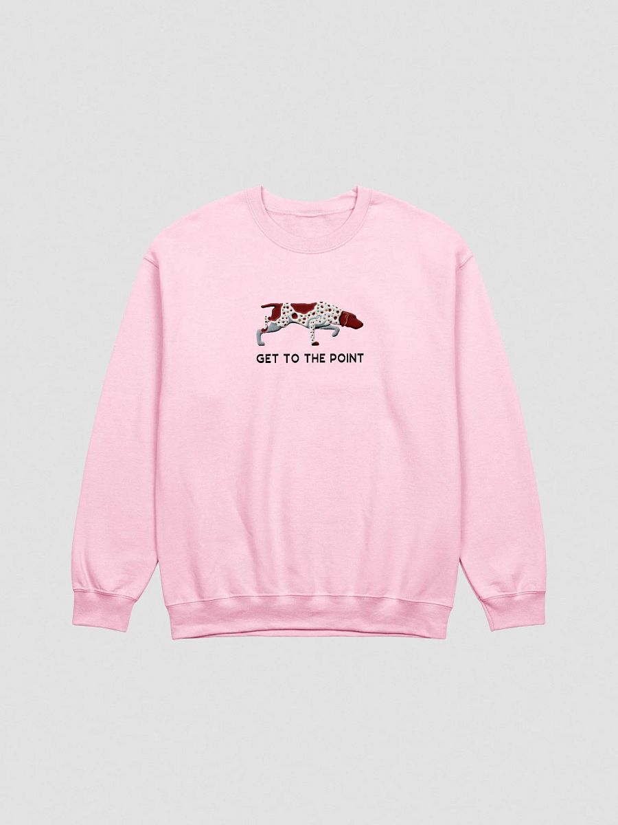 Get to the Point Sweatshirt (Embroidered) of a German Shorthaired Pointer(2) product image (4)