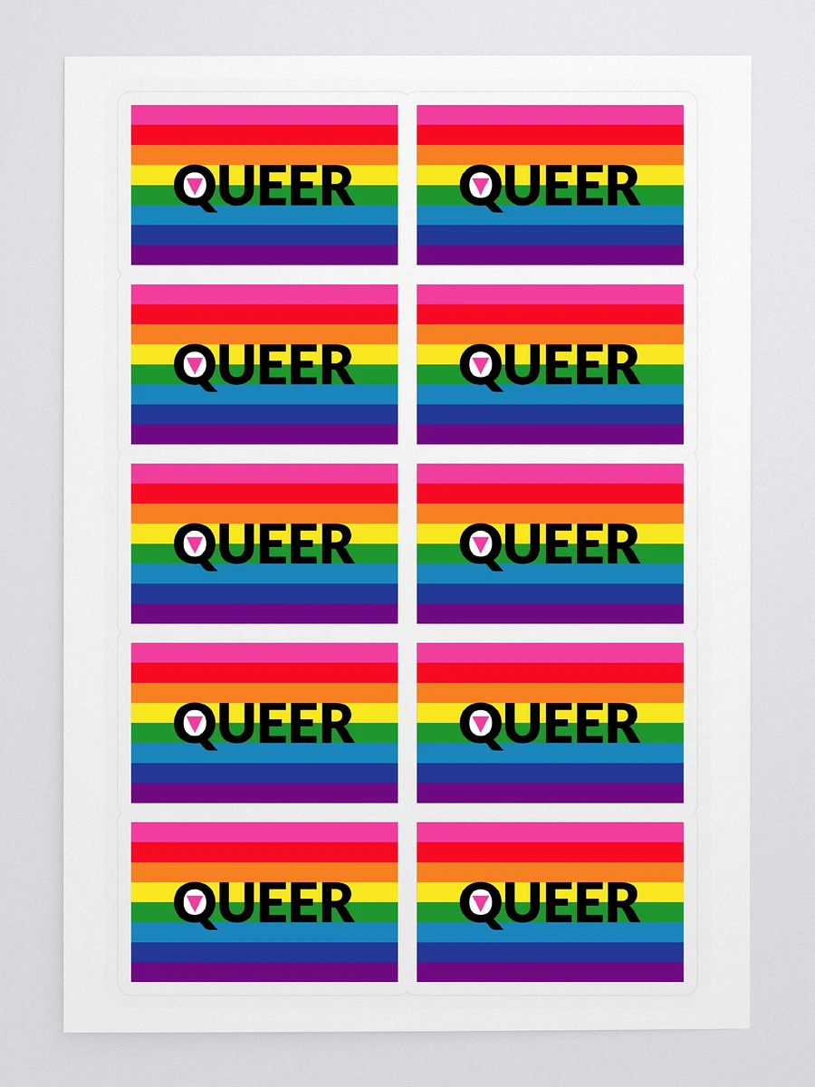 Queer Rainbow Flag - Stickers product image (3)