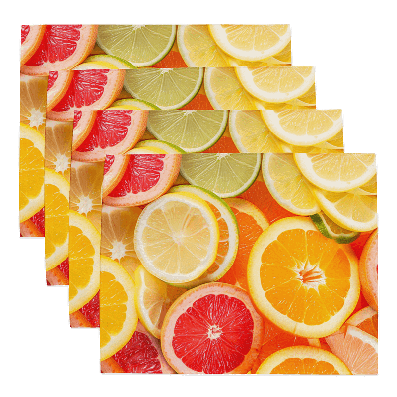 Citrus Placemats (Set of 4)