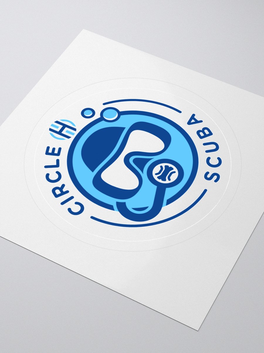 Circle H Scuba Sticker product image (3)