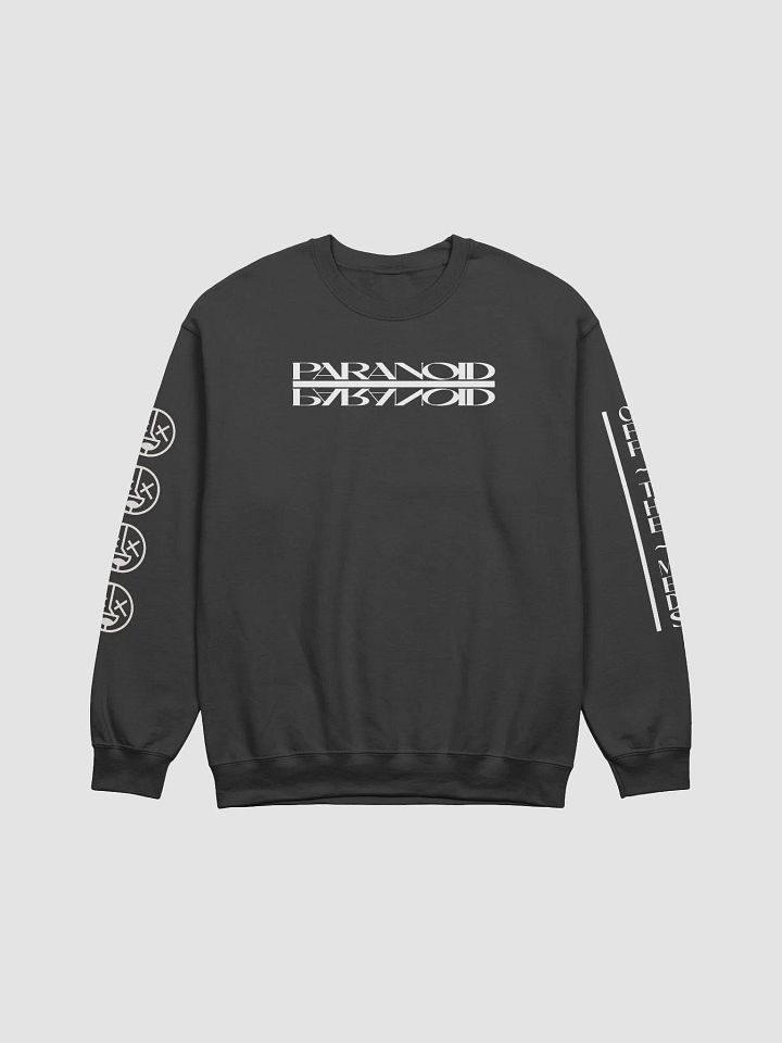 Off the Meds - White Text Crewneck product image (3)