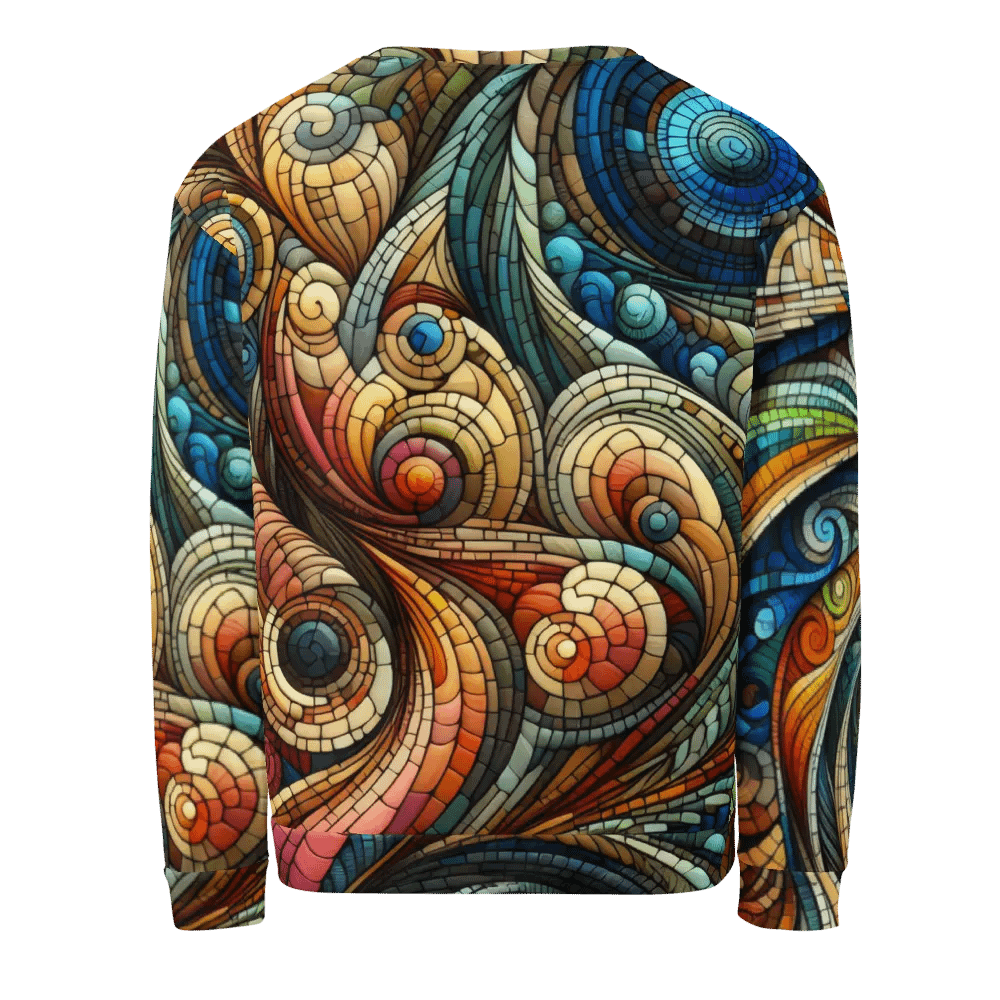 Colorful Patterns - All-Over Unisex Sweatshirt #5 product image (2)