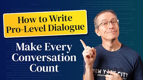 My YouTube channel keeps chugging along with a deep dive into dialogue. How it works, how to use it to deepen character & inc...