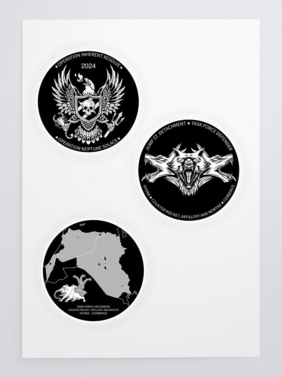 OIR/ONS Coin Sticker Sheet product image (3)