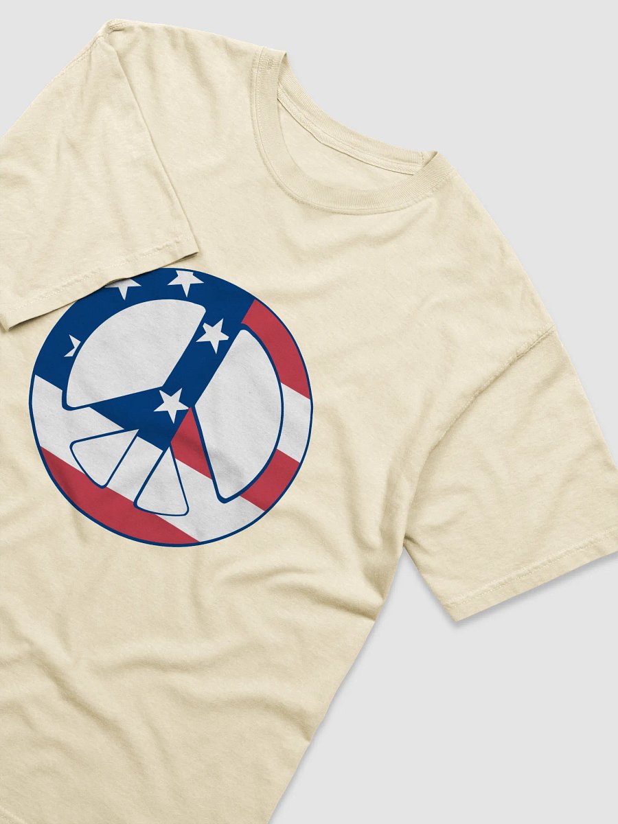 Peace T-Shirt Mens Creme product image (7)