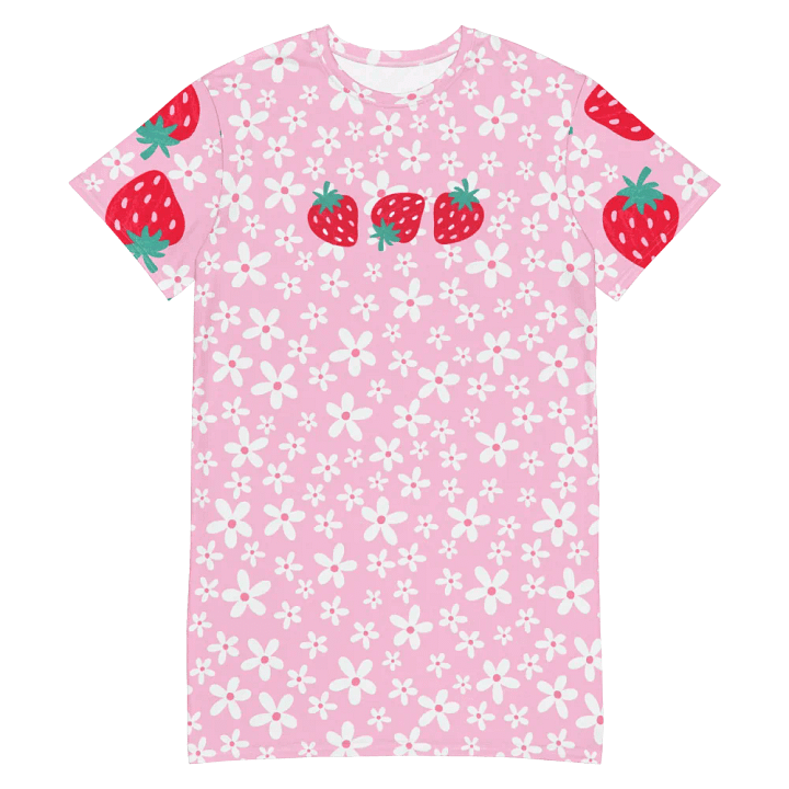 Strawberry Fields Forever T-Shirt Dress product image (2)