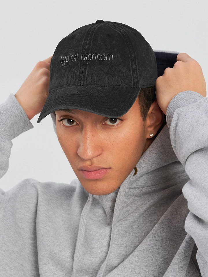 Typical Capricorn Vintage Wash Dad Hat product image (1)