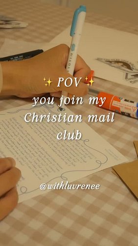 Get some sweet encouragement from a fellow sister in Christ! 💌A lovely letter written with luv, plus two cute stickers to rem...