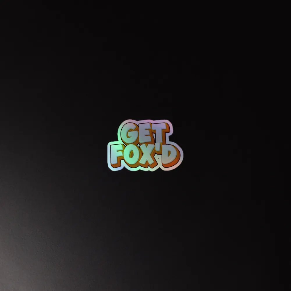 Foxie GetFox'dSticker product image (4)