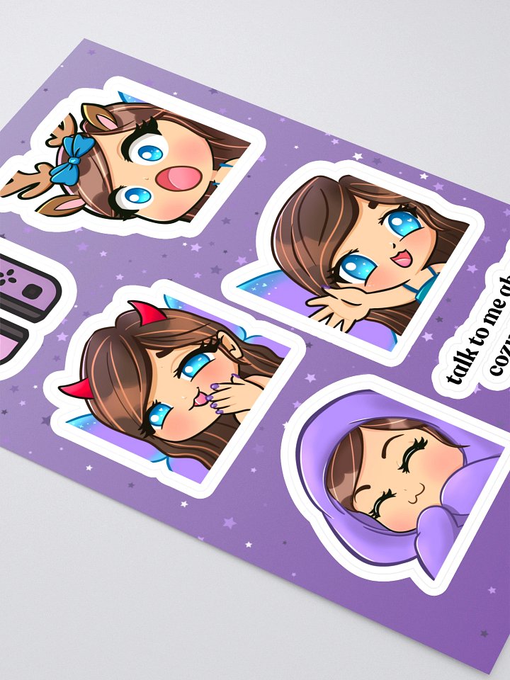 Emote sticker pack product image (2)