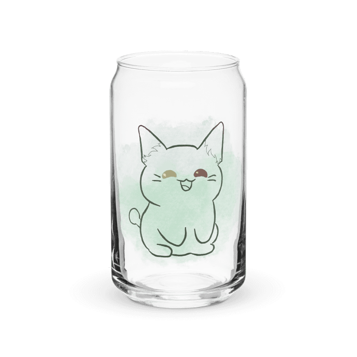 Moss Sprout Mascot Can-Shaped Glass product image (1)