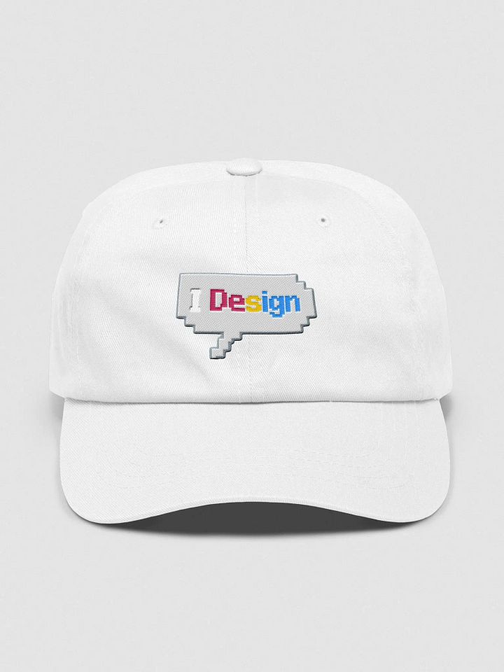 Pixel Speech Bubble Dad Hat product image (4)