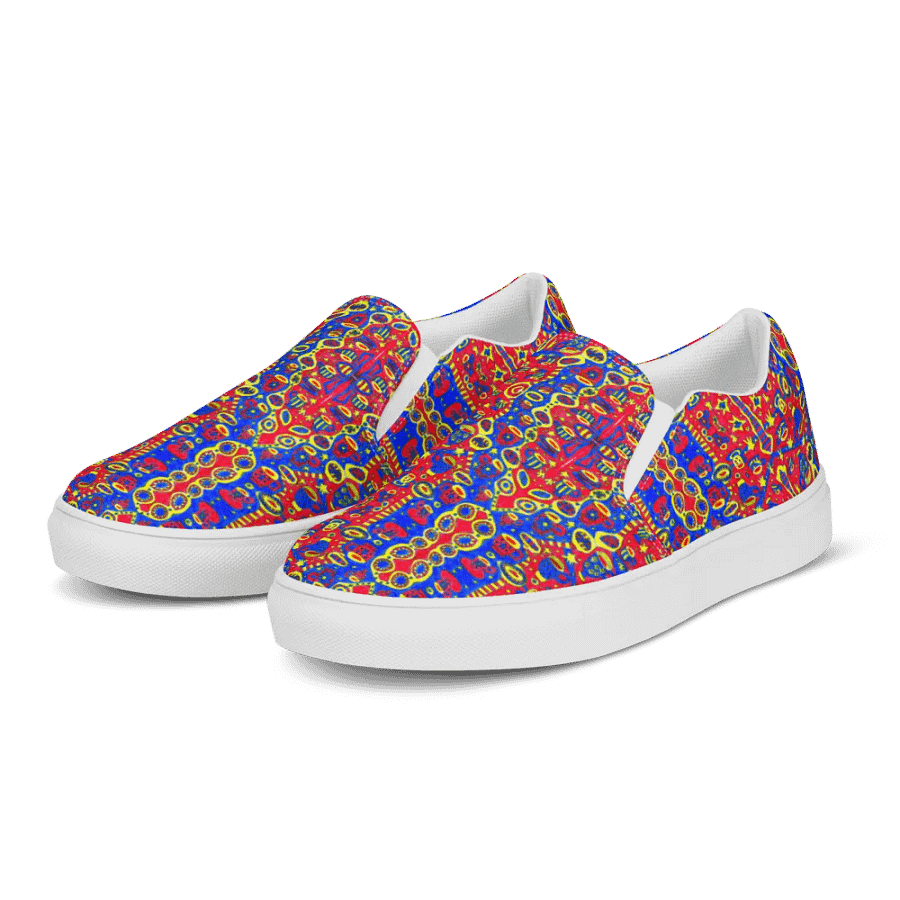 Kaleidoscope Geometric Men's Slip-Ons product image (4)