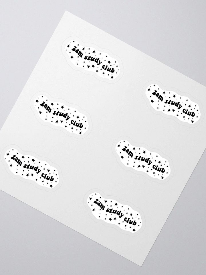 2 am Study Club Sticker (MEDIUM Sheet) product image (2)