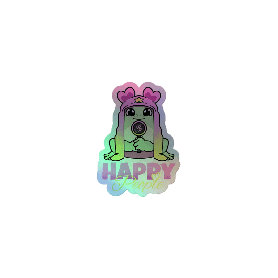 K-hop holographic sticker product image (1)