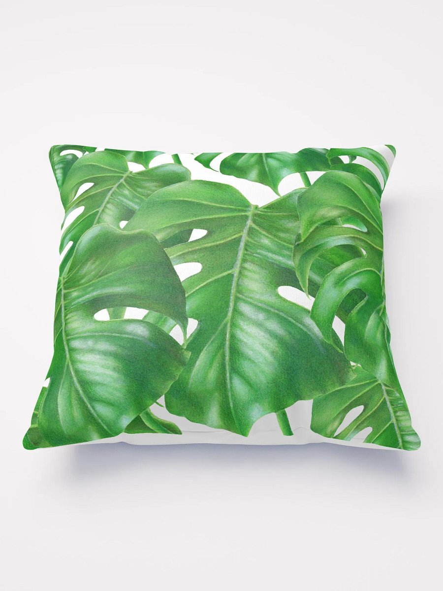 Monstera leaves pillow product image (1)