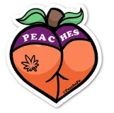Peaches Cheeks Sticker (2pack) product image (1)