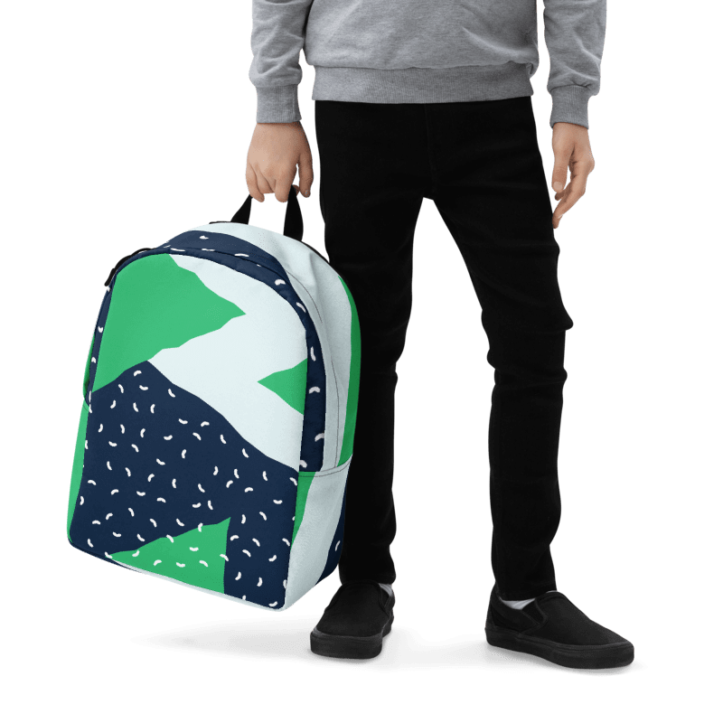 Customizable Canvas: All-Over Print Minimalist Backpack product image (11)